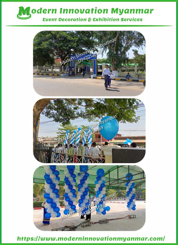 Balloon Decoration, Event Decoration, Booth Decoration Services