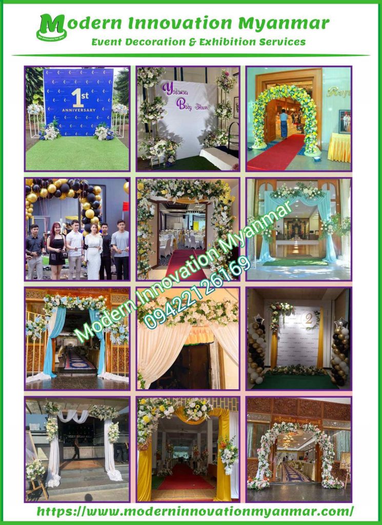Floral Decoration, Backdrop Decoration, Stage Decoration, Photo Booth Decoration