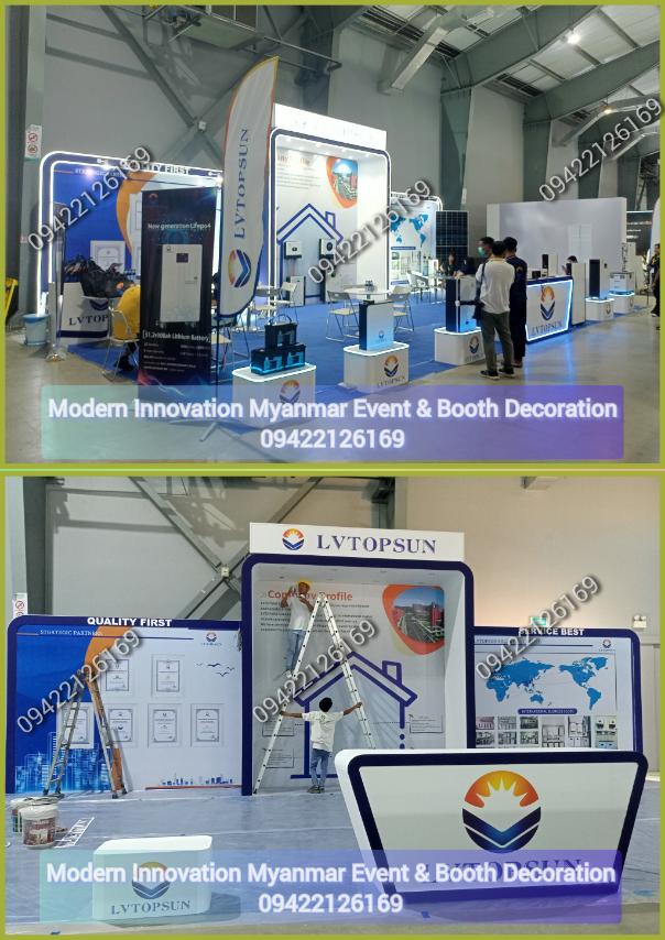 Booth Set Up at YCC, Special Booth Decoration, Event Decoration