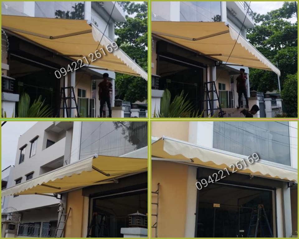 Retractable Awning Roller Sunshade Installation & Supply, လိပ်သိမ်းဆန်းရှိတ်, လိပ်သိမ်းအမိုး