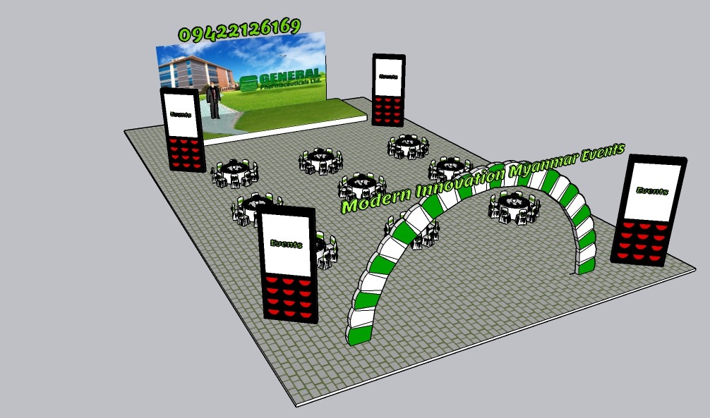 Myanmar Events Planner, Special Design Booth, Booth Contractor Myanmar, Exhibition Services Myanmar