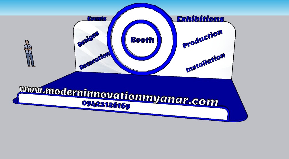 Best Booth Designs, Creative Booth Designs, Event Booth Contractor Myanmar