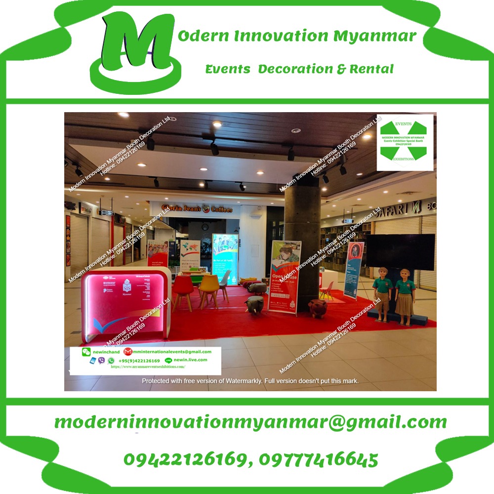 Products Launch Events, Photo Booths, Backdrop, Stage, Promotion Events, Booth Decoration