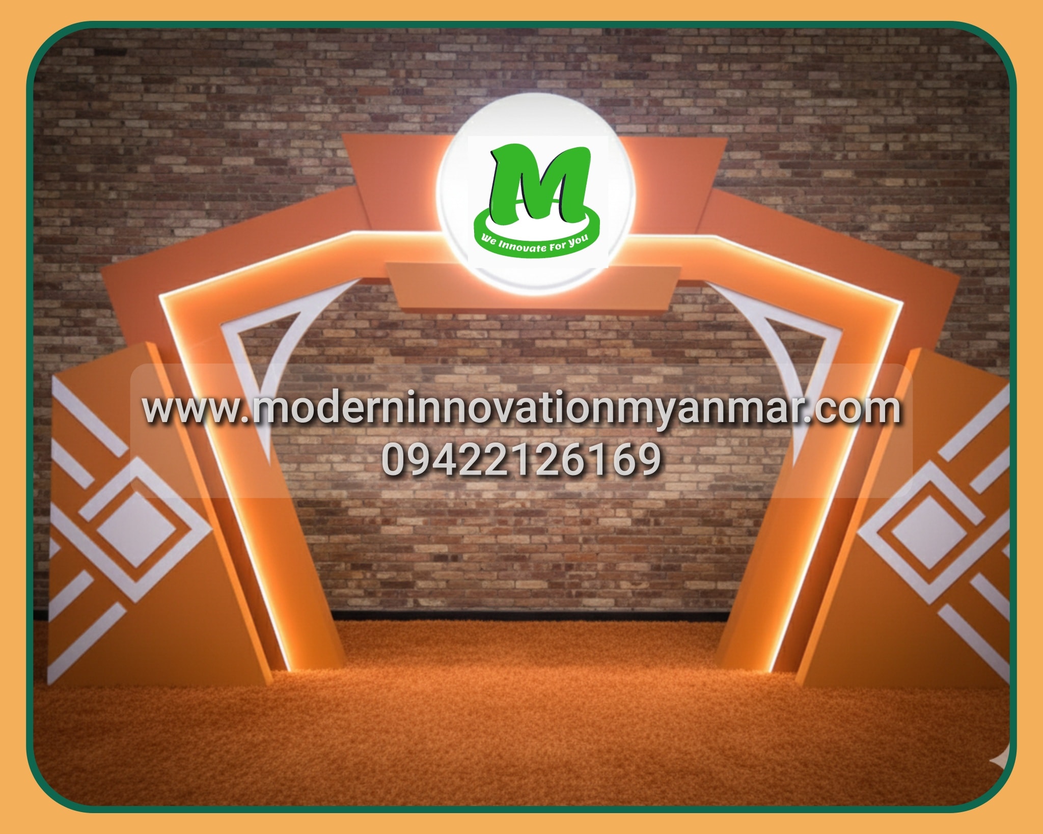 Event Entrance Designs & Set Up, Event Stage, Event Backdrop, Event ...