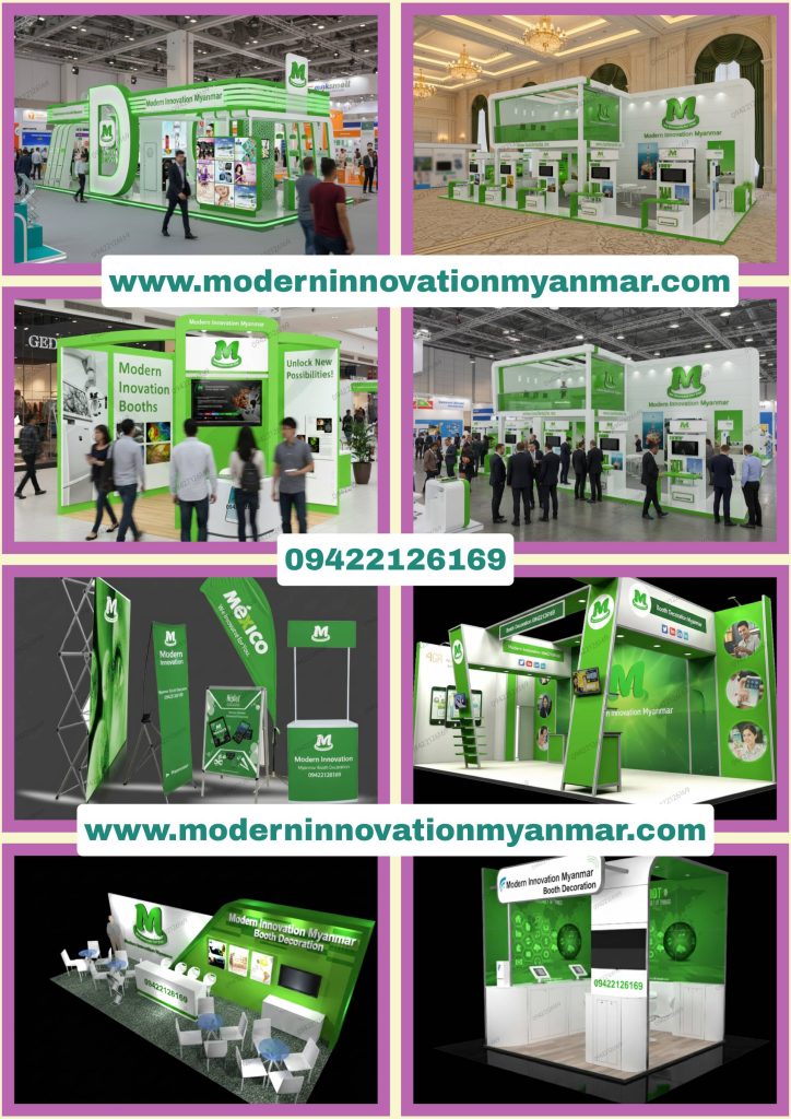 Special Booth Designs & Contractor Myanmar, Booth Rental, Tent Rental, Event Decorations