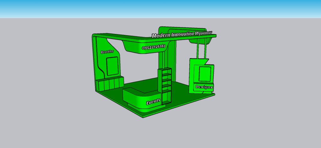 Exhibition Booth Designs & Construction, Events Decorations, Booth Rental, Events Booth Production