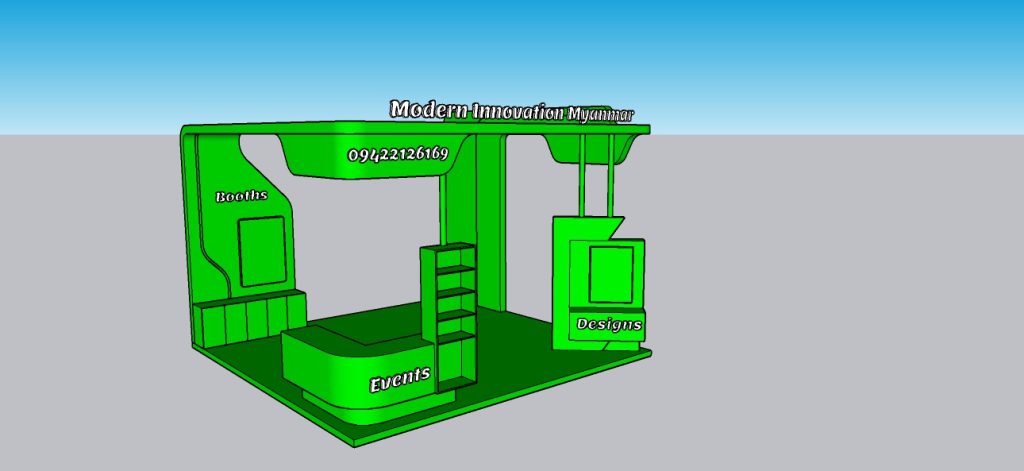 Exhibition Booth Designs & Construction, Events Decorations, Booth Rental, Events Booth Production