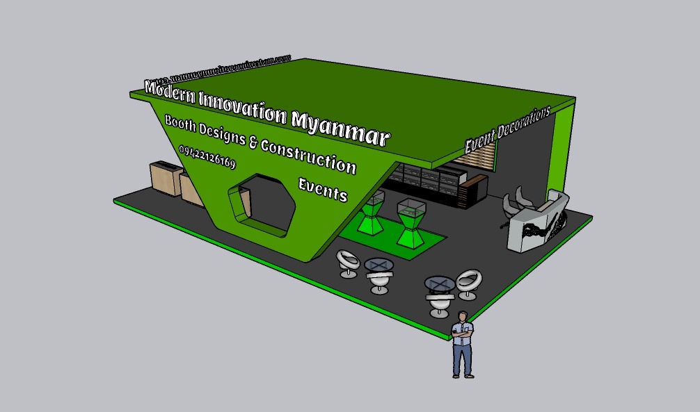 Exhibition Booth Designs & Construction, Events Decorations, Booth Rental, Events Booth Production