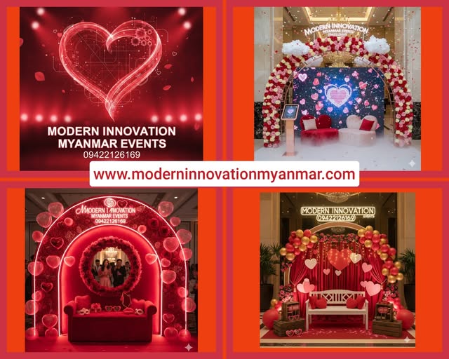 Valentine's Events Decorations, Valentine's Photo Booth, Party & Events Decorations