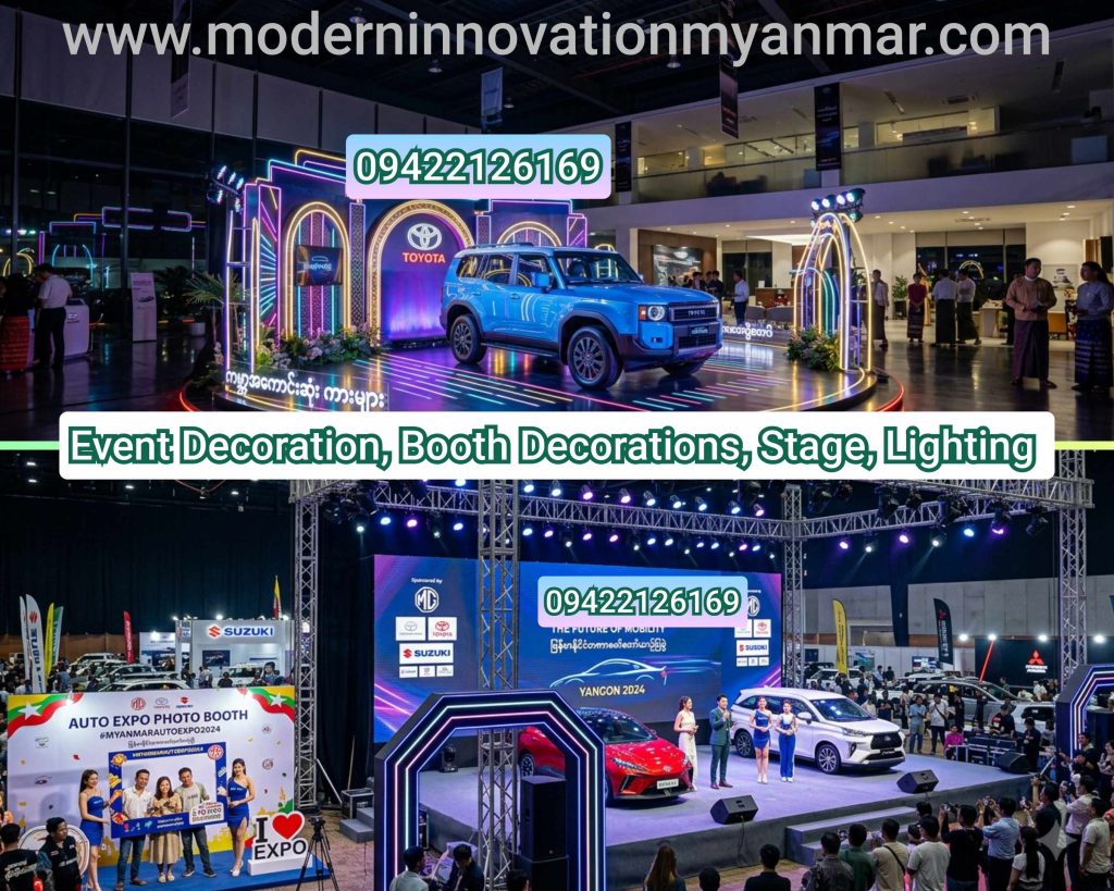 ๐ Transform Your Booth Designs to a Unique One at Myanmar Auto Expo 2026