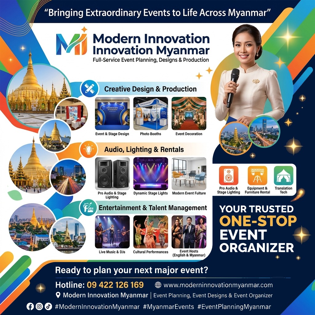 Full-Service Event Planning, Designs & Production in Myanmar, Bringing Extraordinary Events to Life Across Myanmar