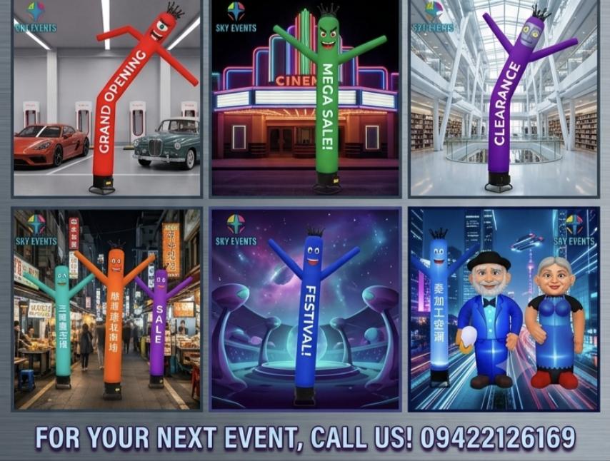 Looking for Inflatable Entrance Arch , Finish Line, or Eye-Catching Brand Display? Inflatable Mascots လေထိုးရုပ်, လေထိုးမုဒ်ဦး, လေထိုးအရုပ်