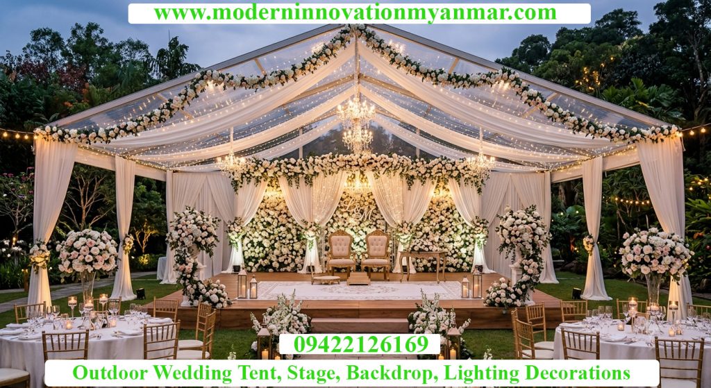 Let’s Build Your Dream Venue For Your Wedding & Events, Myanmar Wedding Planner