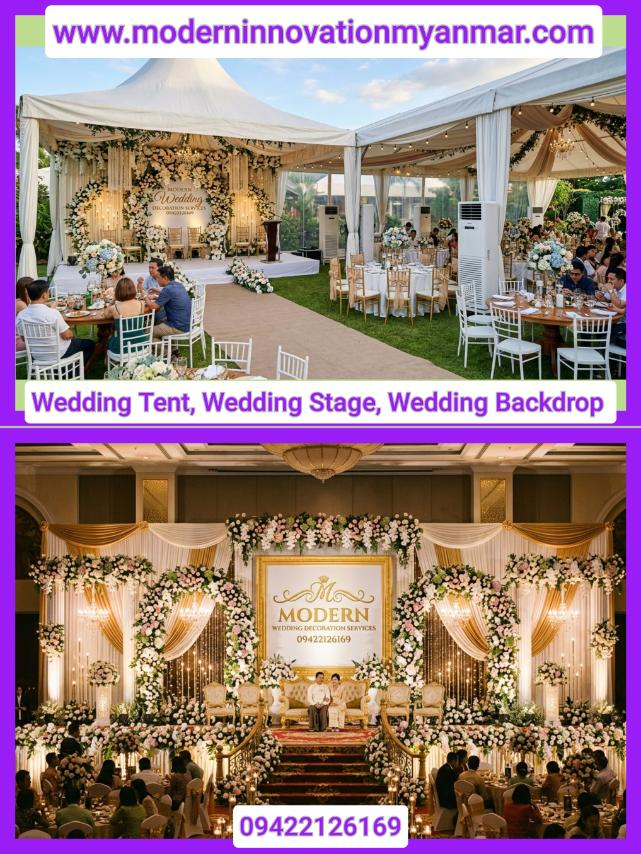 Wedding Tent, Wedding Stage, Wedding Backdrop, Wedding Photo Booth, Entrance & Event Decorations